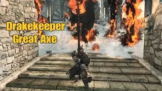DARK SOULS 2 PvP #12 DRAKEKEEPER GREAT AXE