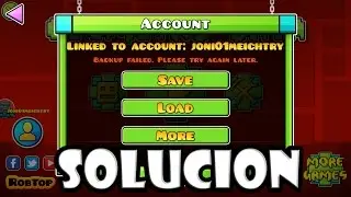 Backup Failed. Please try again later - SOLUCION !!! - JoniDash