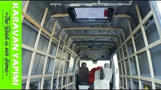 KARAVAN YAPIMI 8 - AHŞAP İSKELET SİSTEMİ