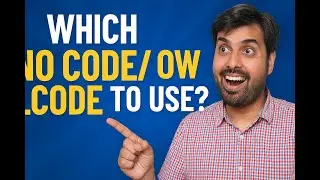Which No Code/Low Code Tool to be used ?
