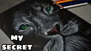 How I draw awesome sketch on black sheet |Apsara's glass marking pencils|