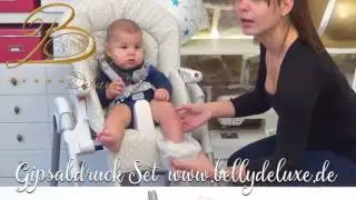3d Baby Fußabdruck / Baby foot casting
