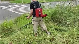 Freshly released Nplus grass cutter video, cutting is stress-free 
