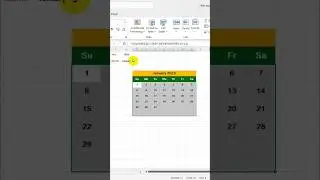 How to create a full 2023 calendar with just one formula in excel | Calendar In Excel