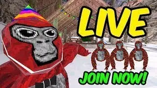 🔴GORILLA TAG INSANE EPIC LIVE STREAM 🔴(