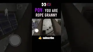 Is this what it looks like being on a rope in Granny? 😳 