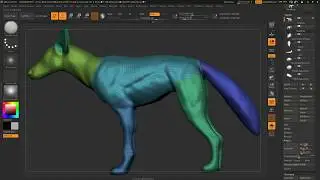 Preparing for Posing - ZRemesh, Projection, and Polygroups