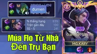 Quẩy Flo Khoe Tỉ Lệ Thắng 83% Bất Ngờ Được Đồng Đội Phản Ứng Cực Gắt Và Màn Múa Từ Nhà Đến Trụ Bạn