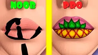 Lip Art 3D! - All Levels Part #1 (iOS, Android)