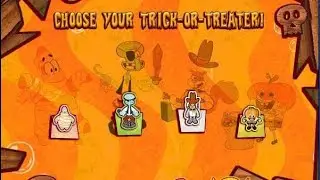 SpongeBob SquarePants Boo Or Boom Gameplay Playthrough For Halloween Special Games