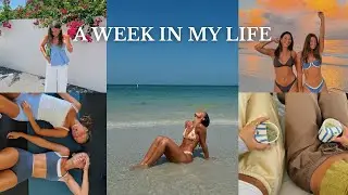 week in my life in florida: beach days, scrapbooking, sunrises 