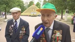 Видеокадры из первого бронепробега «дорога мужества» г.Орша 2017.