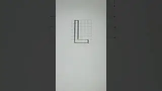 Double stroke vertical capital letters L 