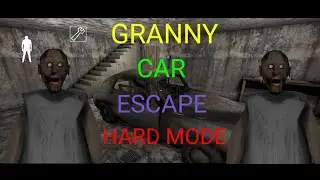 GRANNY NEW UPDATE VERSION 1.7.9.3 CAR ESCAPE  HARD MODE!