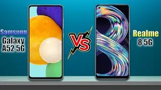 Samsung Galaxy A52 5G vs Realme 8 5G  | Full Compare | Tech World lk