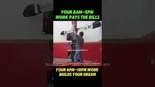 Life Quotes :Your 9-5 Pays the Bills. Your 6-10 Builds Your Dream