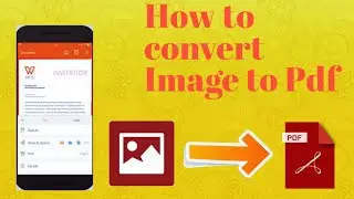 How to convert image to Pdf file on android phone 2021.malayalam