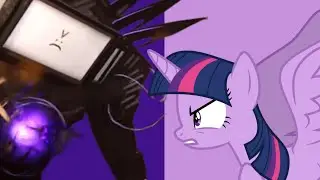 Titan tv man vs twilight sparkle (skibidi toilet meet my little pony) (part 1)