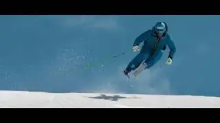 Экстремальное катание на  лыжах Full HD