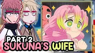 ||Jujutsu Kaisen reacting to MITSURI AS SUKUNA'S WIFE|| \\🇧🇷/🇺🇲// ◆Bielly - Inagaki◆
