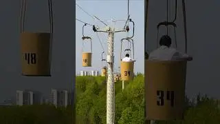 Підвісна канатна дорога ♥ Харків колись (3) #Shorts