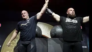Mitch Hooper Wins Arnold Strongman Classic Defeats Oleksii Novikov on Stones!"