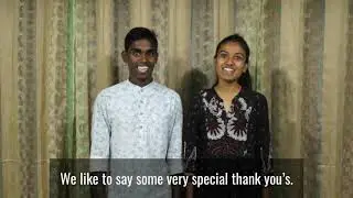 Thank you, from Shanti Bhavan