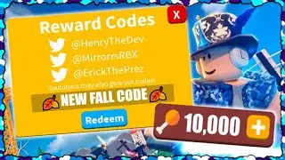 🍂NEW CODE & FALL UPDATE!🍂 | Saber Simulator | Roblox