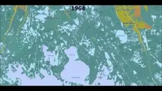 100 Years of Land Loss in South Louisiana
