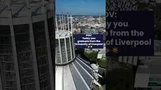 It's our graduation week at Liverpool Metropolitan Cathedral! 🎓 #pov #graduation #shorts