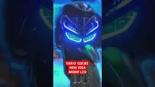 Vario 125cbs New 2024 Modif LED ALIS RGB & Stoplamp Running