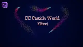 After Effects Tutorial _Create Background With CC Particle World Effect.