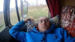 How to make a sleeping bag in a MAZ 4370 truck