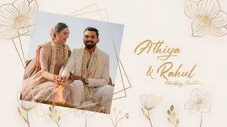 Athiya Shetty+K L Rahul | Traditional Hindu Wedding Invitation Save The date Video Rishi Photography
