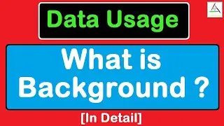 Background Data Usage