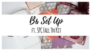 Fall Traveler's Notebook Setup