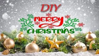 🎄НОВОГОДНИЕ ПОДЕЛКИ СВОИМИ РУКАМИ. НОВОГОДНЯЯ КОМПОЗИЦИЯ. Новогодний декор своими руками. DIY