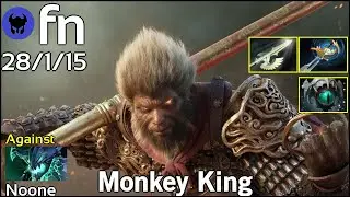 fn plays Monkey King!!! Dota 2 7.20