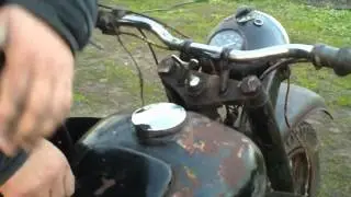 М 72  1955г. СССР.  Состояние перед восстановлением