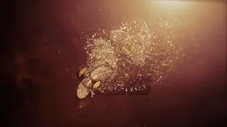Fire Particles Logo Reveal | After Effects Template | Logo Stings
