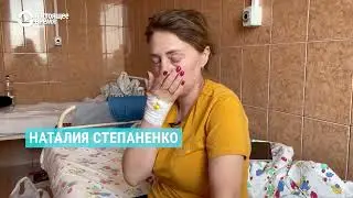 Мама и дочь, потерявшие ноги во время обстрела российскими войсками вокзала в Краматорске.