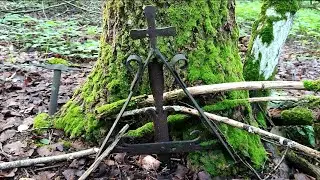 Ингерманландское кладбище лютеранского прихода Лииссиля. (Ленобл. Кайболово).