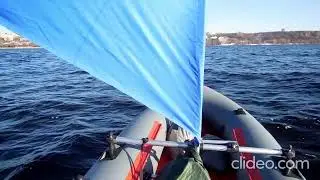 Пвх-лодка Gora63m под мотором 