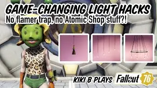 Awesome Industrial Lighting Hacks Anyone Can Use | Fallout 76 CAMP Building Tutorial