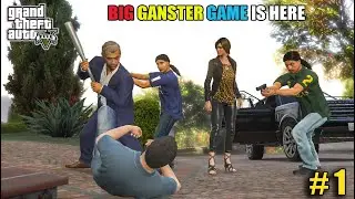 GANGSTER GAME IS HERE GTA 5 FIRST TIME PLAY # 1