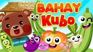 Bahay Kubo Filipino Song | Philippines Kids Nursery Rhymes & Songs | Awit Pambata
