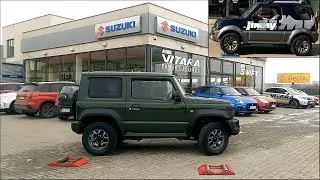 SLIP TEST - Suzuki Jimny - gen IV vs gen III - Brake LSD ALL GRIP PRO - 