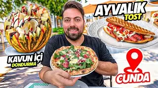 CUNDA ADASINDA TURİST GİBİ YEDİM İÇTİM!