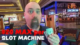 I put $20 in every Slot Machine I Played at the Luxor Casino Las Vegas.  Can I win BIG?