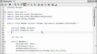 Java Game Programming for Beginners - #9 - Mouse Moved Events